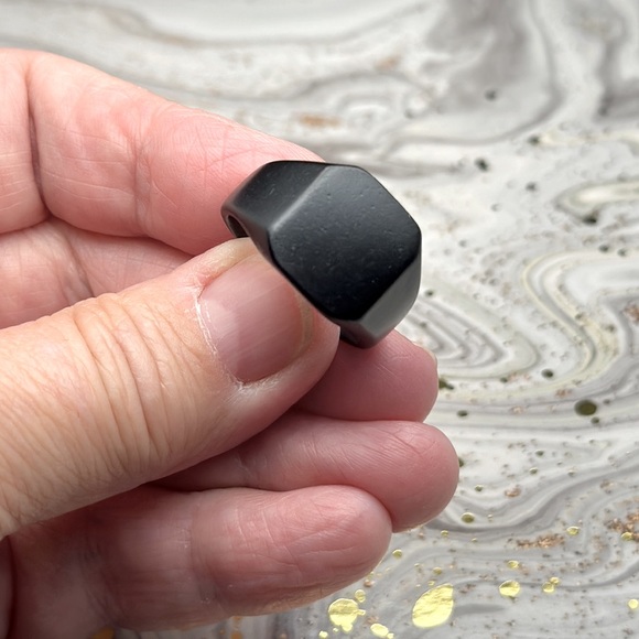 New Black Ring, Men’s Ring - Picture 2 of 5